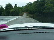 Water over crossing may 09