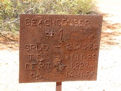 Beachcomber Oil Well Site