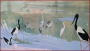 Painting Depicting the Birdlife