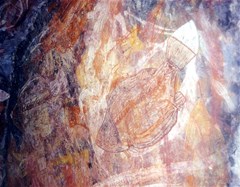 Ubirr Rock - Aboriginal art at Ubirr Rock 