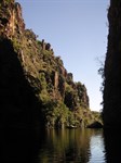 On river to Jim Jim Falls 