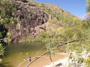 Gunlom Falls at the Plunge Pool