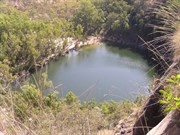 View from top of falls