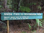 Sign post to Montezuma Falls