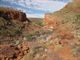 Southward view through gorge