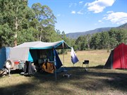 Campsite on the Wonnangatta River