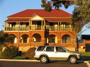 Cobar Heritage Centre at sunset