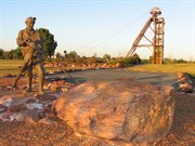 Tribute to miners and historical displays