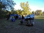 Happy campers Nyngan Caravan Park