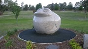 Tiddalik the Dreamtime Frog at Warwick
