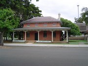 The site of the original police station in Grafton (2005)