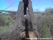 Well 11 Close up of A-Frame