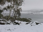 View north across Lake Jindabyne