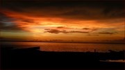 Sunset over Port Darwin