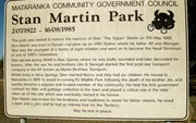 Stan Martin Park Information