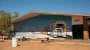 Wall at Three Ways Roadhouse
