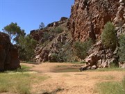 Looking north through the Gap