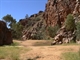 Looking north through the Gap