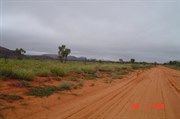 Petermann Ranges in Distance