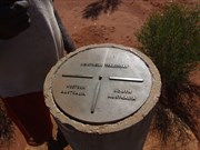 Second marker showing the 75m dogleg in WA
