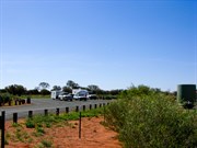 Rest stop at NT border