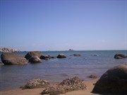 Cape Melville with ship in background