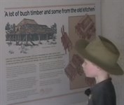 Reading about the history of Old Laura