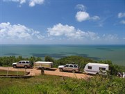 View over Coral Sea from Grassy Hill Lookout
