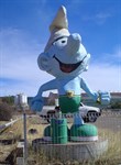 The Big Smurf at Mt Isa
