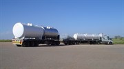 Roadtrain to Refuel at Mount Isa Truck Port