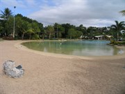 Free beachside pool