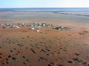 Looking about SE across Windorah towards to Cooper Creek (1966