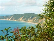 Coloured Sands from Lookout on top of dunes