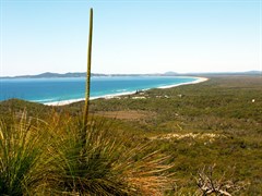 Teewah Village - Looking over Teewah Village towards Noosa 