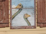 one of series of door paintings