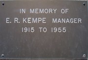 Macumba Station Plaque for an Old Manager