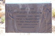 Historic marker to Mrs Daisy Bates