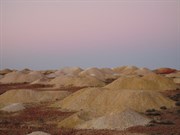 Andamooka Opal field at dusk