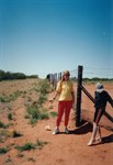 The Dog fence - looking East