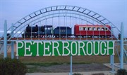 Model of a Train near Peterborough 