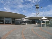 Modern mountaintop facilities