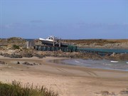 Fishing boat at Couta Rocks