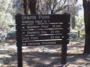 Grants Point sign