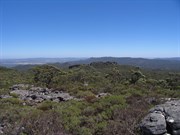 View northwards from near summit