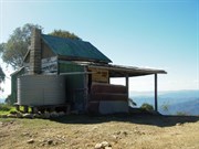 old hut at summit