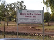 Home Valley Station entry sign