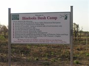 Home Valley Bindoola Bush Camp sign