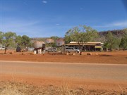 Southward view across GRR tarred to reduce dust