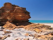 Rock formations at Entrance Point