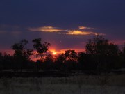 Sunset just out of Fitzroy Crossing 2005